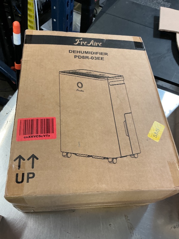 View 3 of FreAire 2500Sq.Ft Dehumidifier,34Pint Dehumidifiers for Home, Quiet Dehumidifier for Basement, Bedroom, Bathroom,6.56FT Drain Hose, 0.66Gal Water Tank, 3-Color Humidity Light