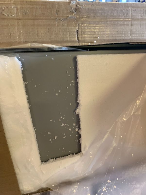 View 2 of SMIROR Matte Black Bathroom Mirror for Over Sink 60x 40 inch, Metal Thick Frame Rectangle Vanity Mirror for Wall, Anti-Rust, Horizontally or Vertically Mounted