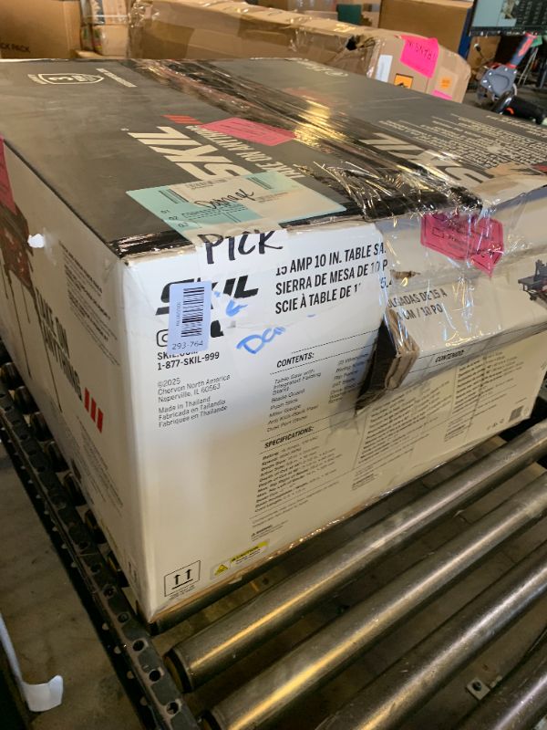 Photo 1 of SKIL 15 Amp 10 Inch Portable Jobsite Table Saw with Folding Stand- TS6307-00