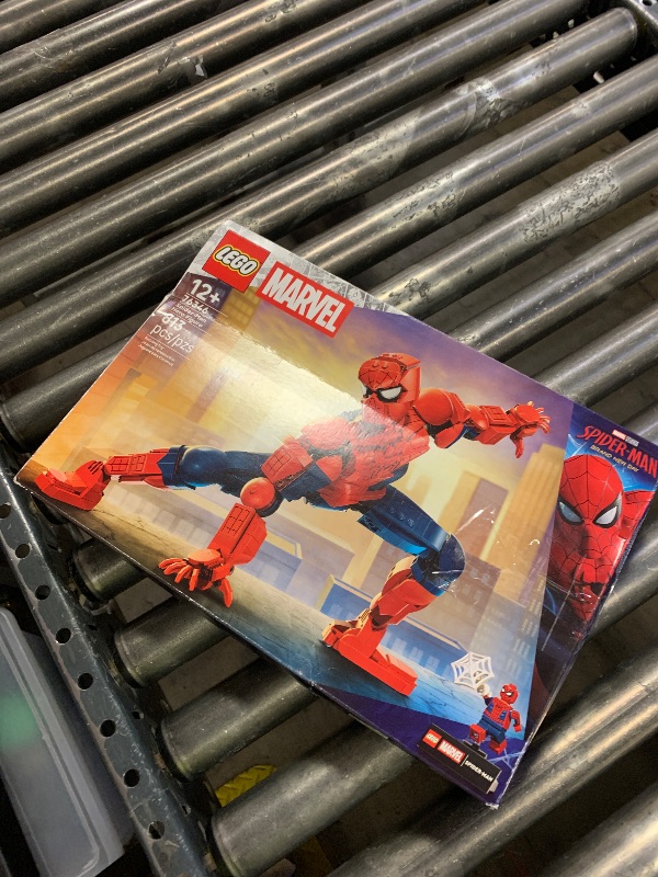 Photo 1 of LEGO Marvel Spider-Man Hero Figure - Super Hero Building Toy for Boys & Girls, Ages 12+ - Posable Kids Bedroom, Bookshelf or Desk Decor - Gift for Birthdays - 76346