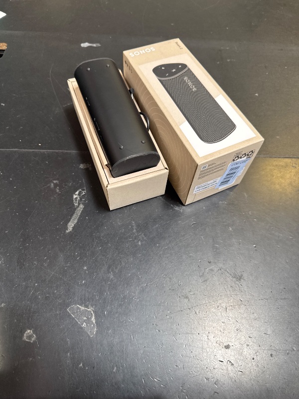 Photo 1 of Sonos Roam 2 Portable Bluetooth Speaker Black One Size