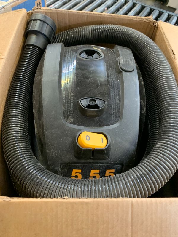 Photo 1 of Vacmaster Professional Beast Series VFB511H 0201 5-Gallon 5.5 Peak HP Wet/Dry Vac, Black