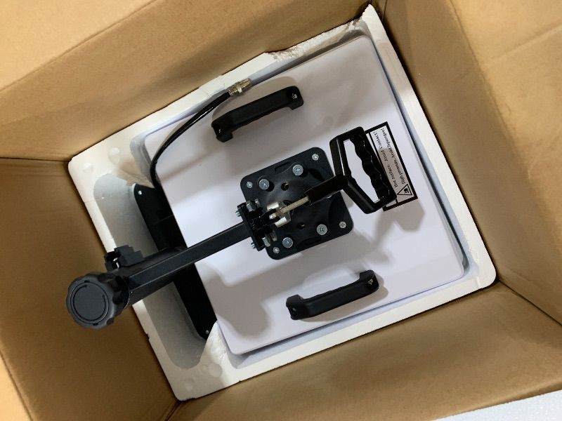 Photo 1 of VEVOR 5 in 1 Heat Press Machine, Heat Transfer Machine with 30 oz Tumbler Press, 15 x 15 inch, 360° Swing Away T-Shirt Pressing, Fast Even Heating, for T-Shirts/Mugs/Plates/Hats, Black+Blue