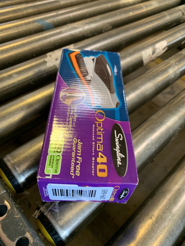 Photo 1 of Desk Stapler,2-40 Sheets Cap., 210 Staple Capacity,SR/BK/OE Qty:6