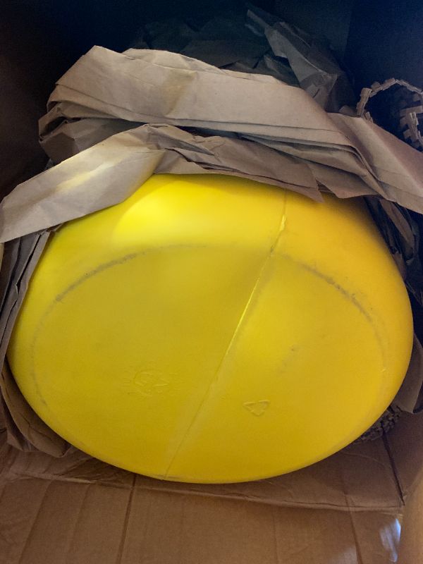 Photo 1 of Eagle Plastic Drum, 95 Gallon Drum, DOT Compliant, Made in USA, Yellow