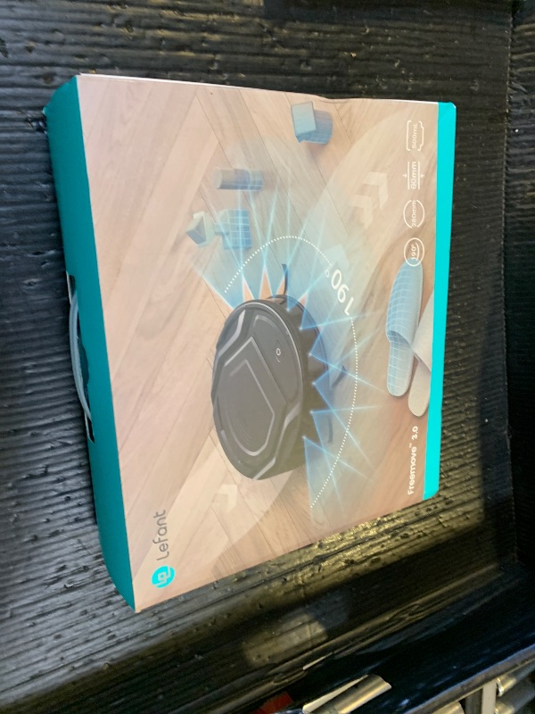 Photo 1 of Lefant Robot Vacuum Cleaner, Strong Suction, 120 Mins Runtime, Slim, Low Noise, Automatic Self-Charging, Wi-Fi/App/Alexa Control, Ideal for Pet Hair Hard Floor and Daily Cleaning, M210