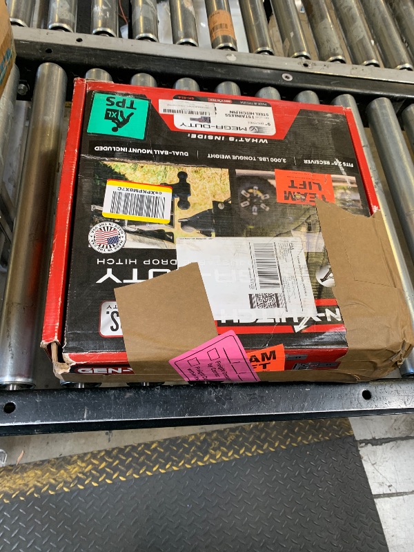 Photo 1 of GEN-Y Hitch Tow Hitch for 2.5" Receiver - 9" Drop/Rise with 4 Adjustable Positions, Includes Dual Ball Mount and Locking Pin, 21,000 lbs Towing Capacity, 3,000 lbs Tongue Weight, Silver