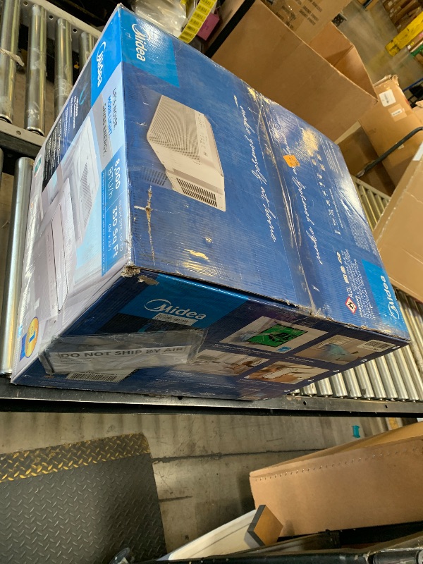 Photo 1 of Midea 8,000 BTU U Shaped Smart Inverter Window Air Conditioner - Cools 350 Sq Ft, Ultra Quiet with Open Window Operation - Alexa/Google Assistant Compatible, 37% Energy Savings, Remote (2026 Edition)