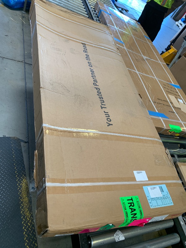 Photo 1 of Hard Folding Truck Bed Tonneau Cover Compatible with Chevy Silverado & GMC Sierra 1500(2007-2026) 2500 3500 HD(2007-2019) 6.6 ft Standard Box(NO CarbonPro Bed), Tri Fold Style (factory sealed)