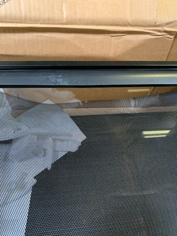 Photo 1 of REPTI ZOO 85 Gallon Large Reptile Tank, Wide & Tall Tempered Glass Large Reptile Terrarium 47.2" x 17.7"x 23.6" for Tortoise Snake, Top Screen Ventilation & Anti Escape Lid (metal dented)