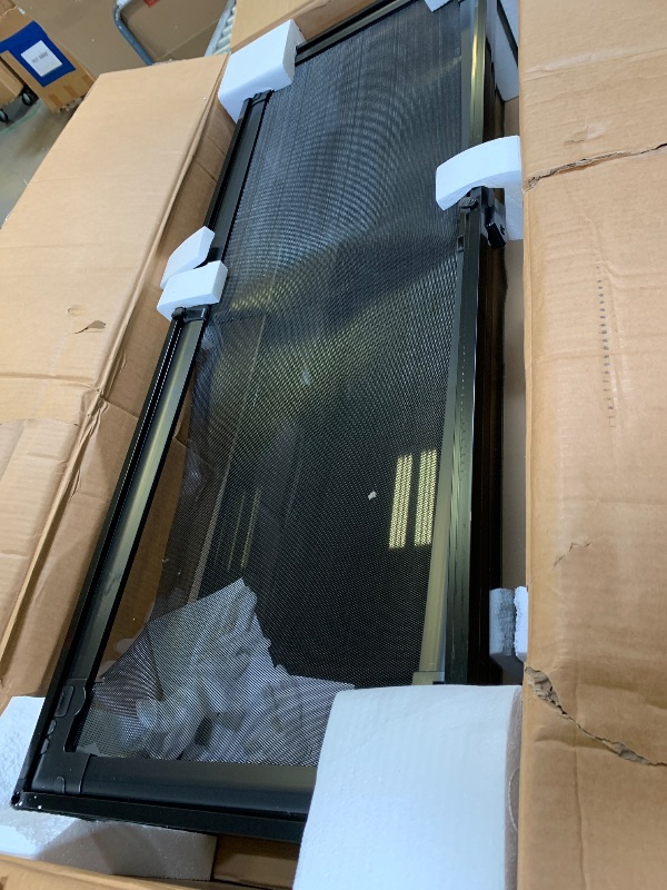 Photo 1 of REPTI ZOO 85 Gallon Large Reptile Tank, Wide & Tall Tempered Glass Large Reptile Terrarium 47.2" x 17.7"x 23.6" for Tortoise Snake, Top Screen Ventilation & Anti Escape Lid (metal dented)