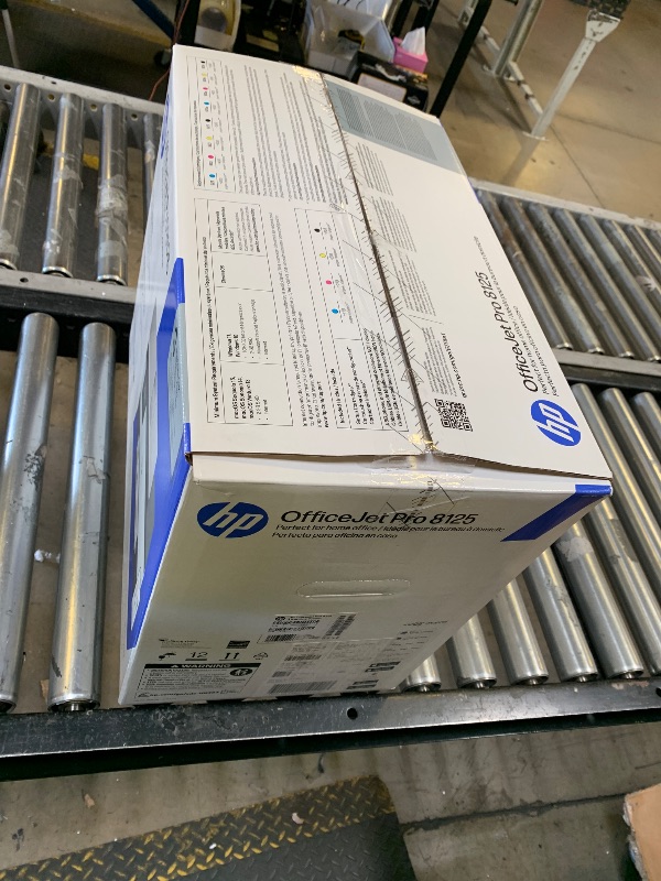 Photo 1 of HP OfficeJet Pro 8125 Wireless All-in-One Color Inkjet Printer, Print, Scan, Copy, ADF, Duplex Printing Best-for-Home Office, 3 Month Trial of Instant Ink Included, AI-Capable (C2VJ4A)