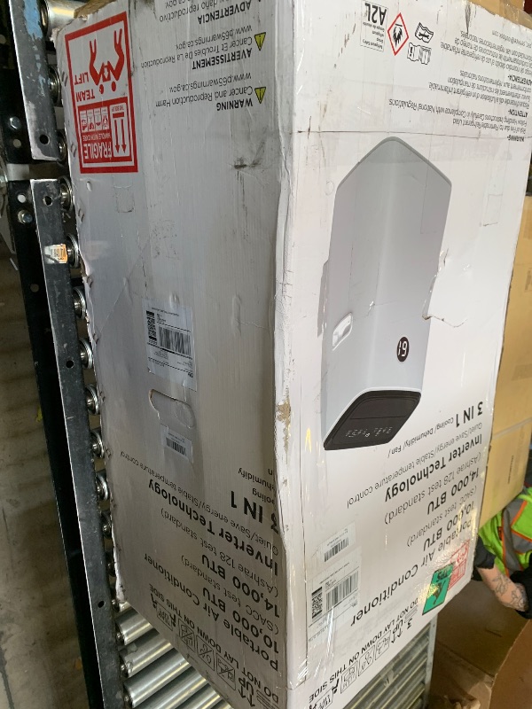 Photo 1 of AGTANA 14000 BTU Inverter Portable Air Conditioners, Dual Hose Portable AC for Large Room up to 700 sq. ft, 3-in-1 Self-Evaporating AC Units with Fan & Dehumidifier, Quiet Sleep Mode(42dB), Auto Swing