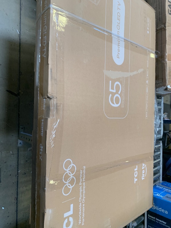 Photo 1 of TCL 65-Inch F7D Series 4K QLED (65F7D, 2026 Model) with Dolby Vision HDR & Dolby Atmos Smart TV with Fire TV, Alexa+, Game Accelerator 120, High Brightness LED Backlight, Dolby Atmos and Voice Control