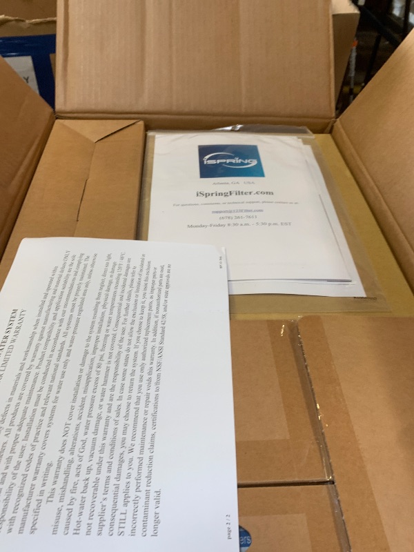 Photo 1 of iSpring RCC7AK-BN NSF Certified, 75 GPD, Alkaline 6-Stage Reverse Osmosis System, pH+ Remineralization RO Water Filter System Under Sink Patented Top-Mounted Faucet Design for Easy Installation