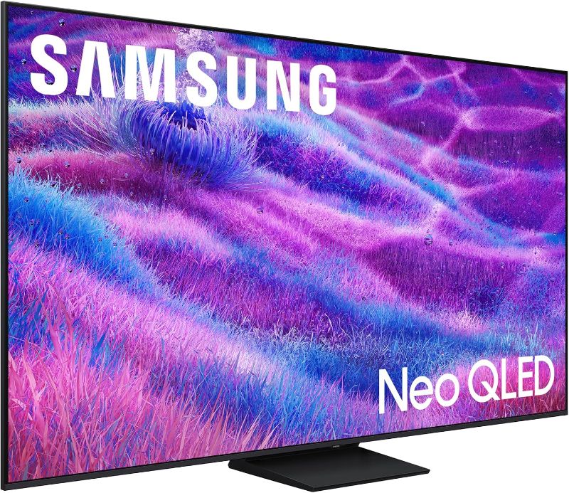 Photo 1 of Samsung QN100QN80FFXZA 100 Inch Neo QLED QN80F Series Supreme UHD 4K TV with a Walts XXL-TILT-Mount and Amber Protection 3-Outlet-Surge Surge Protector (2025)