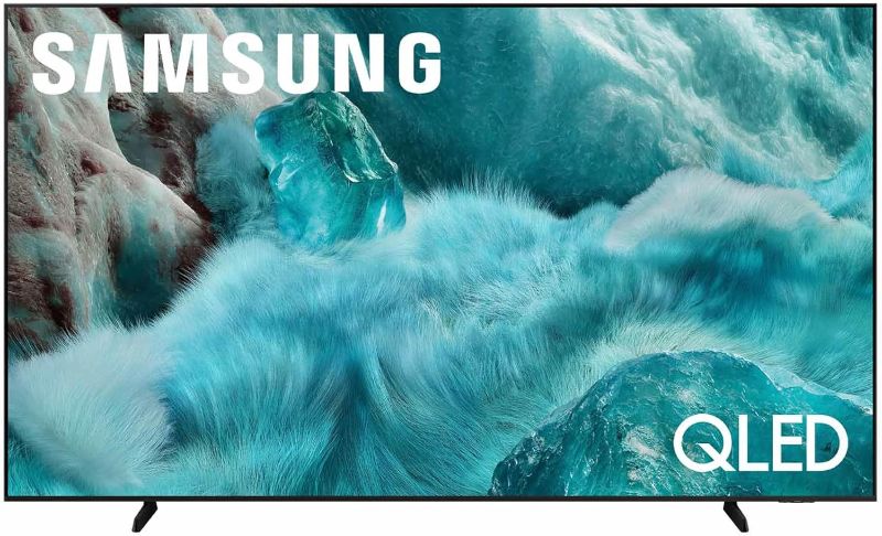 Photo 1 of Samsung 98-Inch Class QLED Q7F Series Samsung Vision AI Smart TV (2025 Model, 98Q7F) Quantum HDR, Object Tracking Sound Lite, Q4 AI Gen1 Processor, 4K upscaling, Gaming Hub w/Alexa Built-in