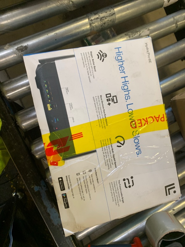 Photo 1 of Linksys Mesh WiFi Hydra Pro 6E Tri-Band Router High-Speed Axe Router for Streaming & Gaming, Speeds up to (AXE6600) 6.6Gbps - MR7500/MR75WH (Renewed)