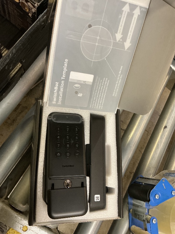 Photo 1 of SwitchBot Lock Vision, 3D Face Recognition Smart Lock, Deadbolt Keyless Entry, DualPower 12-Month Battery, WiFi No Hub Required, Matter Over WiFi, Works with Apple Home, Alexa, Google, IP65