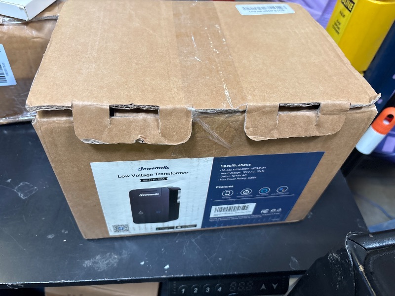 Photo 1 of DEWENWILS 300W Low Voltage Landscape Transformer WiFi with 2 Zones, Outdoor Landscape Lighting Transformer, 120V AC to 12/15V AC, Compatible with Alexa & Google Assistant