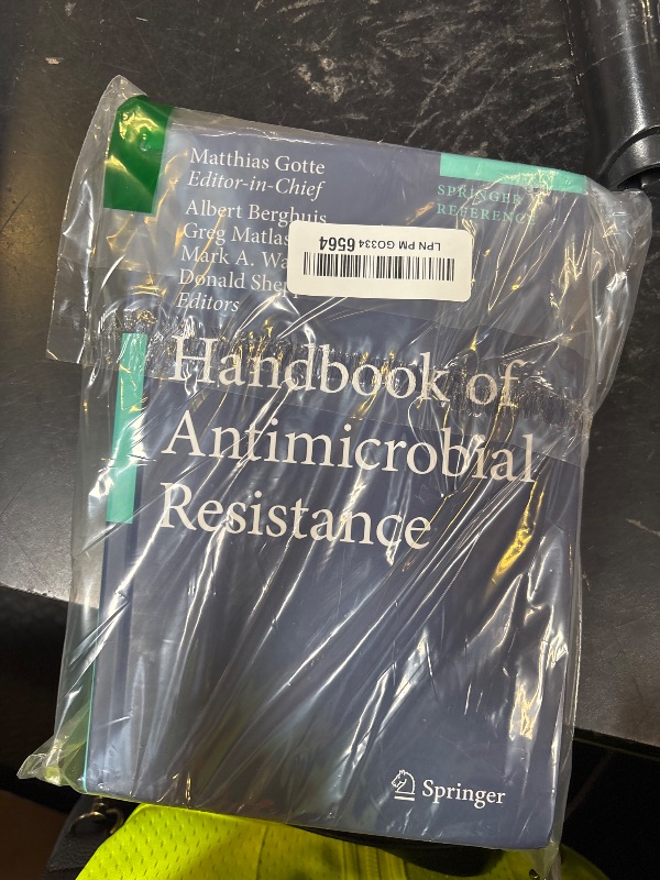 Photo 1 of Handbook of Antimicrobial Resistance