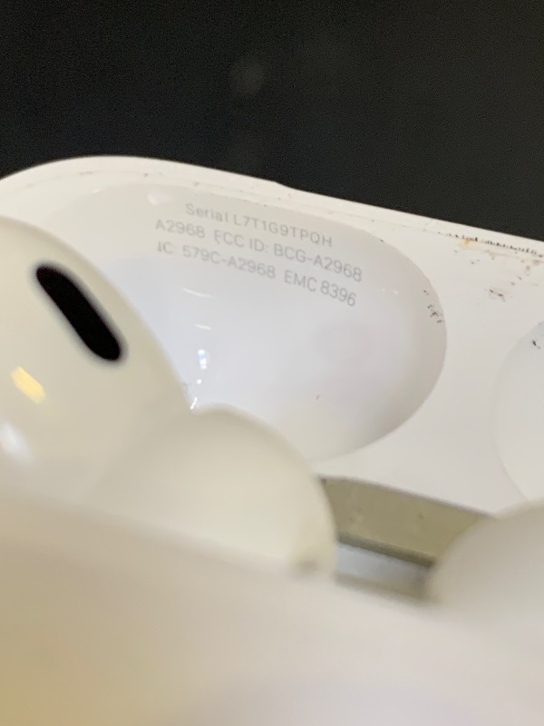 Photo 1 of Apple AirPods Pro (2nd Generation) with MagSafe Charging Case (USB-C) (Renewed Premium)