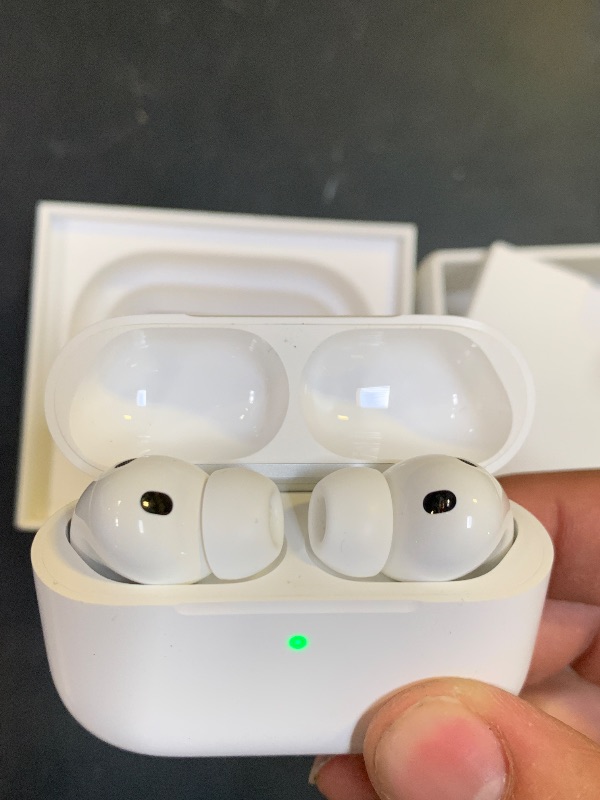 Photo 1 of Apple AirPods Pro 3 Wireless Earbuds, Active Noise Cancellation, Live Translation, Heart Rate Sensing, Hearing Aid Feature, Bluetooth Headphones, Spatial Audio, High-Fidelity Sound, USB-C Charging
