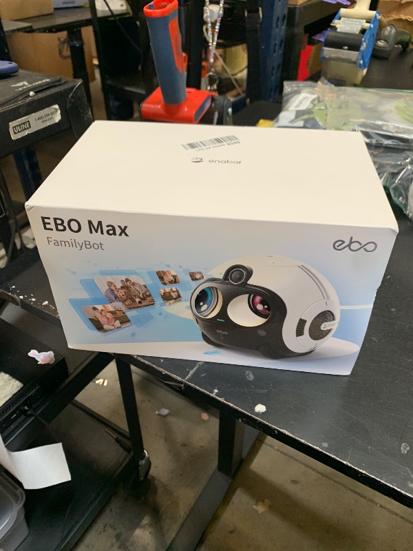 Photo 1 of Enabot EBO Max AI Robot Camera: 4K FamilyBot Mobile Home Companion