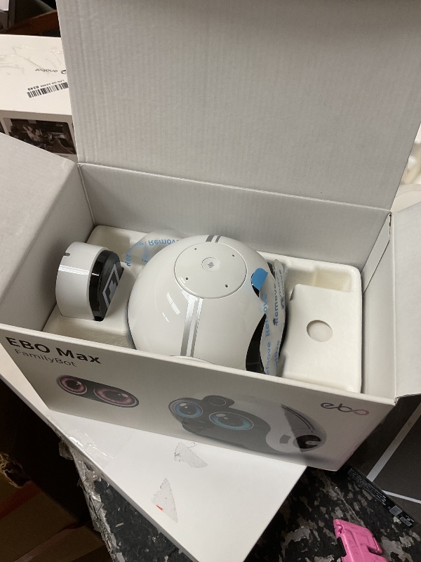 Photo 1 of Enabot EBO Max AI Robot Camera: 4K FamilyBot Mobile Home Companion