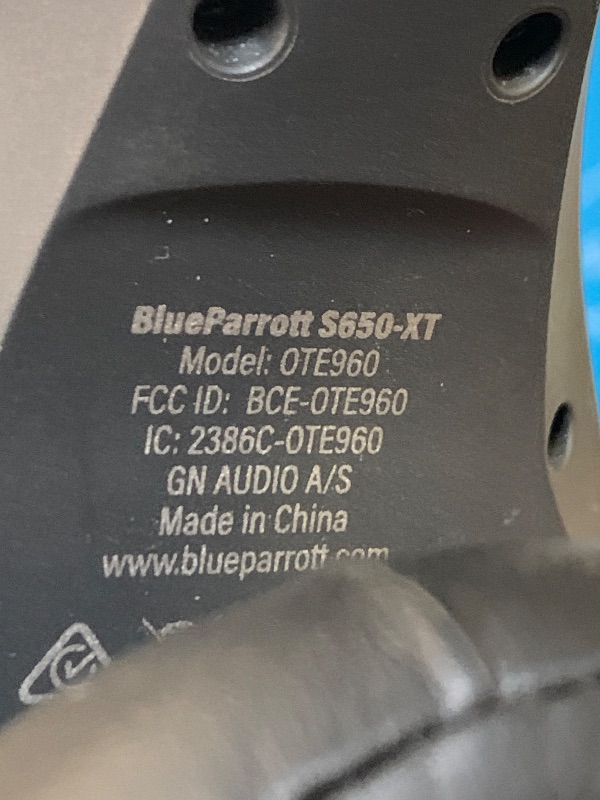 Photo 1 of BlueParrott S650-XT Bluetooth Wireless Headphones 96% Noise Canceling Over Head Trucker Headset with Mic, 2-in-1 Convertible Stereo to Mono with ANC, IP54-Rated Protection, 36 hrs. Talk Time, Black