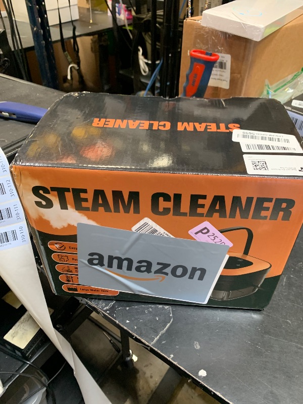 Photo 1 of Steam Cleaner, Portable Steamer for Cleaning with 16pcs Accessories, 6-Level Adjustable and 15s Heat-Up, Handheld Steam Cleaner for Home, Tile, Dirt, Grout, Grease, Car Detailing