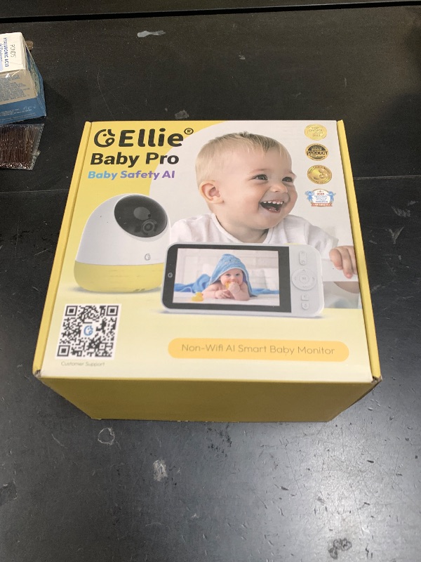 Photo 1 of Ellie Pro Baby Monitor with Camera and Audio,5'' IPS 2K UHD Resolution,6000mAh Battery, Remote Pan-Tilt-5X Zoom, 2-Way Talk,No WiFi, Night Vision, Virtual Fence 24hr Play Back and 1000ft Range