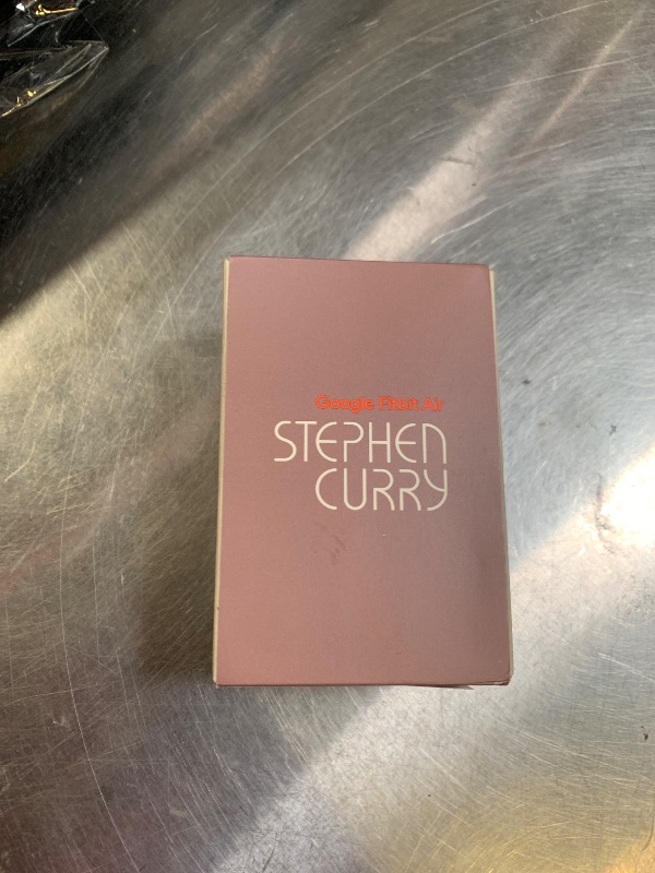 Photo 1 of Google Fitbit Air Special Edition Stephen Curry - Screenless Activity Tracker with Fitness, Heart Rate, and Sleep Tracking - Personalized AI-Powered Coaching - Works with iOS and Android - Rye