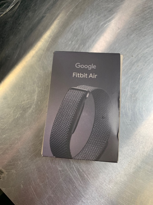 Photo 1 of Google Fitbit Air - Screenless Activity Tracker with Fitness, Heart Rate, and Sleep Tracking - Personalized AI-Powered Coaching - Up to 7 Days’ Battery Life - Works with iOS and Android - Obsidian