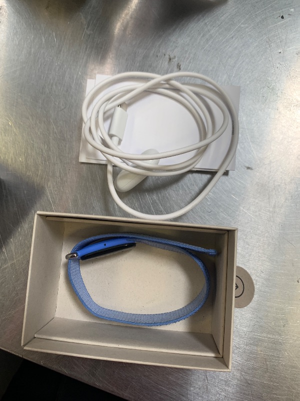 Photo 1 of Google Fitbit Air - Screenless Activity Tracker with Fitness, Heart Rate, and Sleep Tracking - Personalized AI-Powered Coaching - Up to 7 Days’ Battery Life - Works with iOS and Android - Lavender