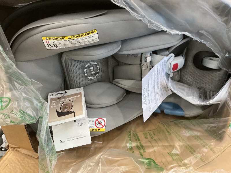 View 3 of Cybex Aton G2 Swivel with Load Leg Base Infant Car Seat - Stone GreyLPNPMHS2210639