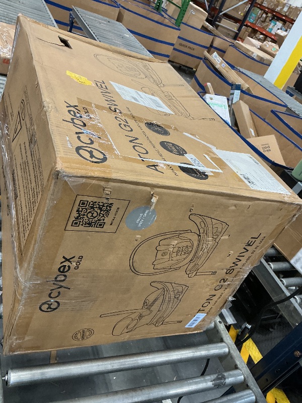 View 4 of Cybex Aton G2 Swivel with Load Leg Base Infant Car Seat - Stone GreyLPNPMHS2210639
