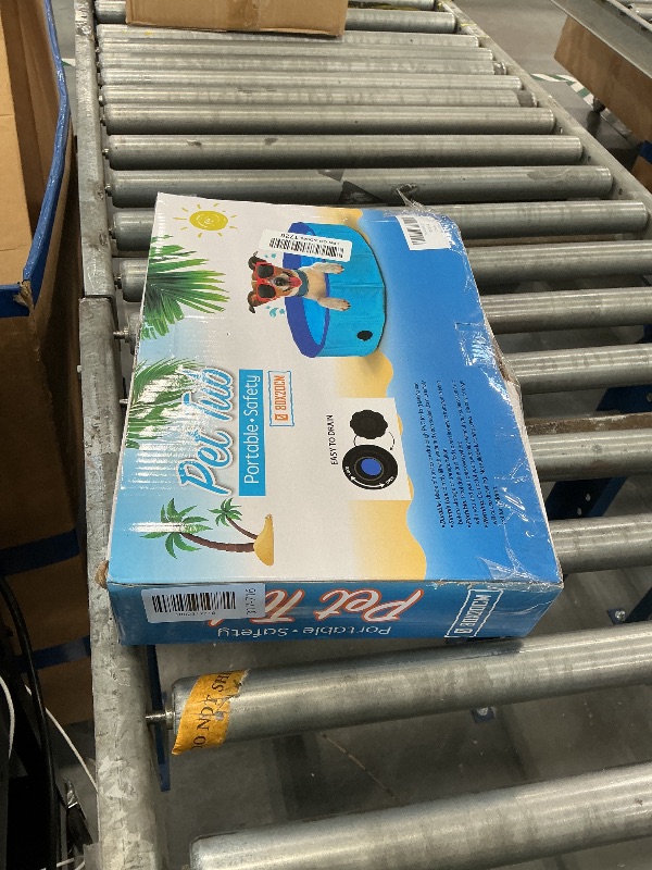 View 2 of PJZP Foldable Dog Pool 32x8in