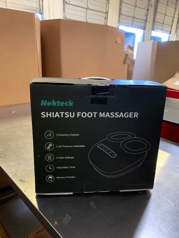 Photo 1 of Nekteck Foot Massager with Heat [2026 Upgraded] for Circulation Neuropathy