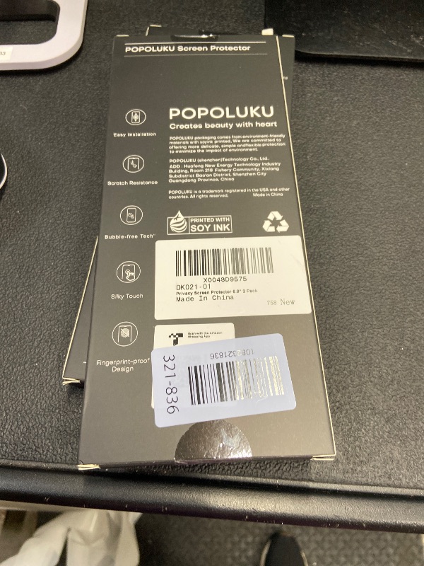 Photo 1 of ??+ Uncrackable Tempered Glass for iPhone 17 Pro Max Privacy Screen Protector [??° Anti Spy and Longest Durable ] Shatterproof HD Clear