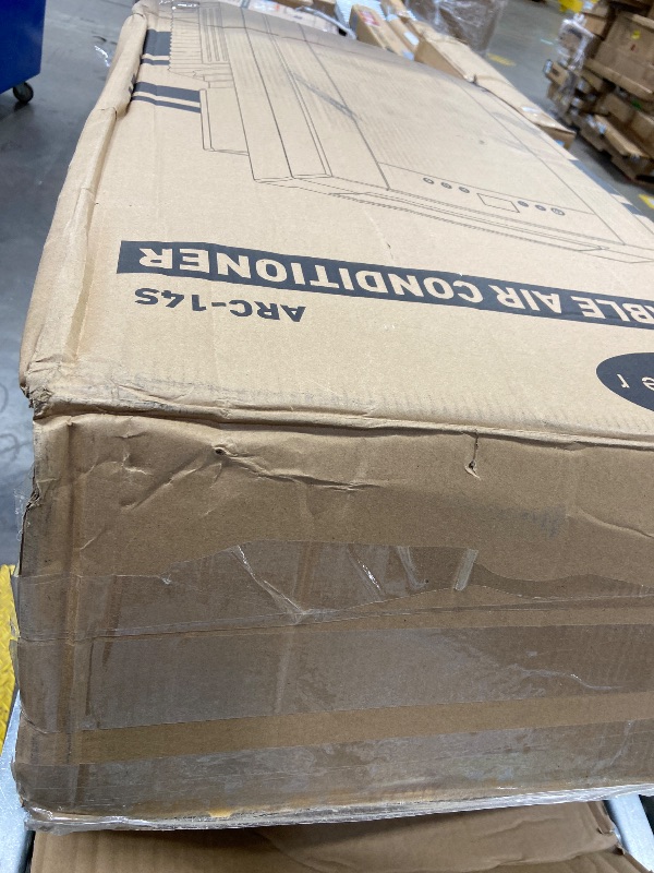 View 3 of **MISSING PART**Whynter Portable Air Conditioner 14,000 BTU with Dual Hose Dehumidifier & Cooling Fan for 500 Sq Ft Rooms, Includes AC Unit Window Kit, ARC-14S (9,500 SACC)