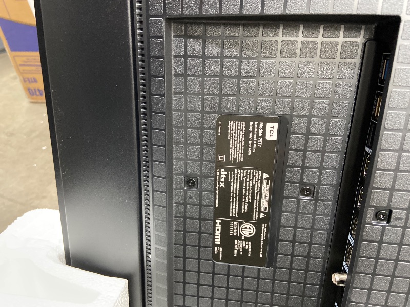 Photo 1 of ***MISSING PARTS -NO REMOTE -SELLING AS PARTS ONLY*** TCL 75 Inch Class T7 Series | 4K QLED HDR | 75T7, 2025 Model | 120HZ-144HZ High Brightness Smart Google TV Dolby Atmos Audio | Voice Remote Alexa Gaming Streaming Television