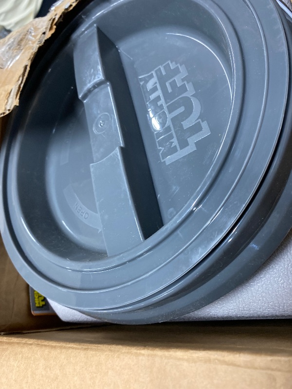 Photo 1 of ***DAMAGE-SMALL BOTTOM CORNER HOLE*** Mighty Tuff Airtight Dog Food Storage Container – 13 Gal, up to 54 lb Capacity – Cat and Dog Food Container with Twist Lid & Handles – BPA-Free, Made in USA