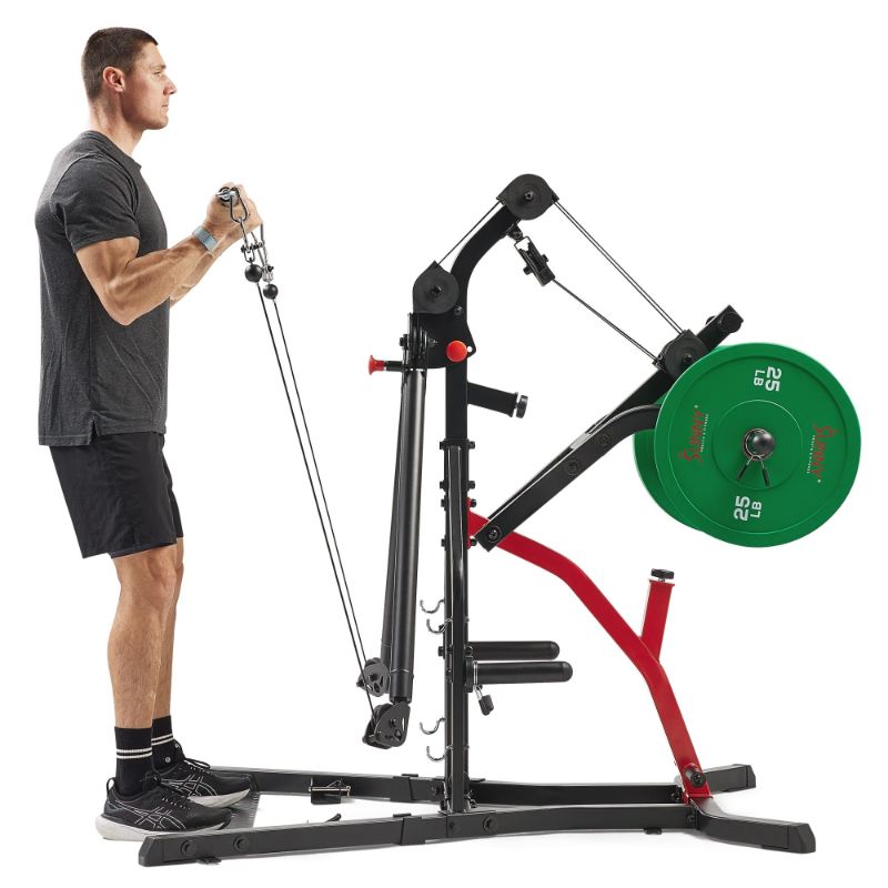 Photo 1 of ***MISSING PARTS-ONLY***Sunny Health & Fitness - Multifunctional Strength Training Home Gym - Black