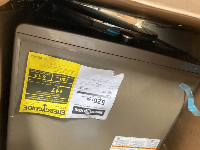 Photo 1 of ***DAMAGE -DETERGENT LID BROKEN, SOME DENTS, SCUFFS/SCRATCHES -SELLING AS IS ***
LG WM3555HVA 2.4?Cu.?Ft. Smart Wi?Fi Enabled Front-Load All-in-One Washer/Dryer Combo – Compact, Energy-Efficient Laundry Solution, White ***DAMAGE -SOME DENTS, SCUFFS/SCRAT
