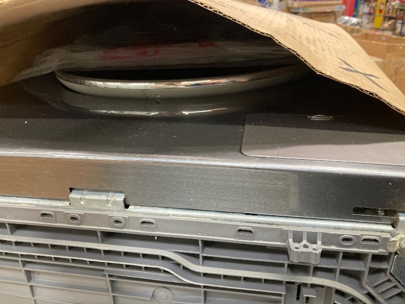 Photo 1 of ***DAMAGE -DETERGENT LID BROKEN, SOME DENTS, SCUFFS/SCRATCHES -SELLING AS IS ***
LG WM3555HVA 2.4?Cu.?Ft. Smart Wi?Fi Enabled Front-Load All-in-One Washer/Dryer Combo – Compact, Energy-Efficient Laundry Solution, White ***DAMAGE -SOME DENTS, SCUFFS/SCRAT