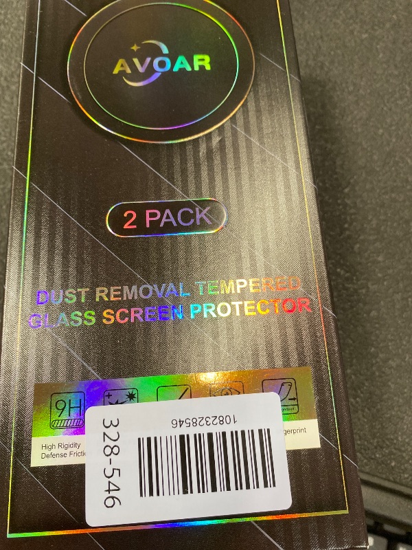 Photo 1 of ***PACK OF 5***AVOAR 2 Pack for iPhone 16 Pro Screen Protector, [Automatic Dust Removal] [Drop Protection] 9H Full Screen Tempered Glass for iPhone 16 Pro 6.3" Bubble Free, Scratch Resistant, Case Friendly