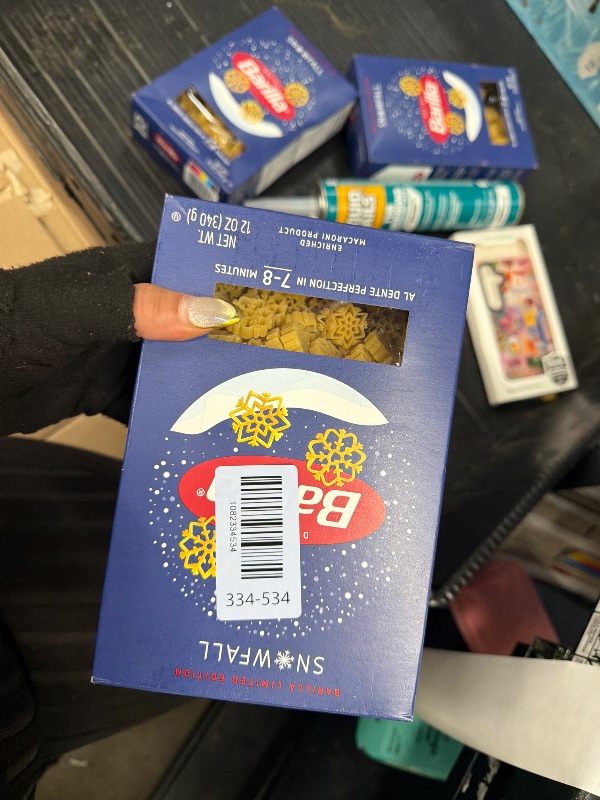 Photo 1 of **BB 4/1/2028***Barilla Limited Edition Snowfall Pasta, 12 Oz. Box