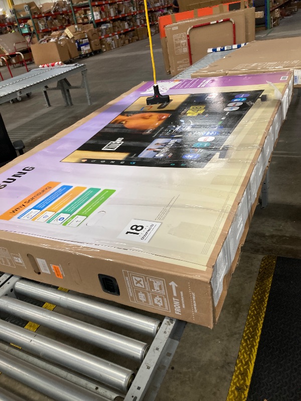 Photo 1 of **NO RETURNS, NO REFUNDS** Samsung 85-Inch Class Crystal UHD U8000F 4K Smart TV (2025 Model) Endless Free Content, Crystal Processor 4K, MetalStream Design, Knox Security, Alexa Built-in