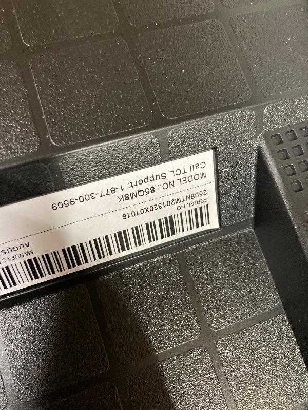 Photo 1 of **NO RETURNS, NO REFUNDS** TCL 85 Inch Class QM8L Series | SQD-Mini-LED QLED Smart TV | 85QM8L, 2026 Model | 144Hz | Ultimate Color Brightness & Contrast | Google AI Bang & Olufsen | Voice Control Gaming Streaming Television